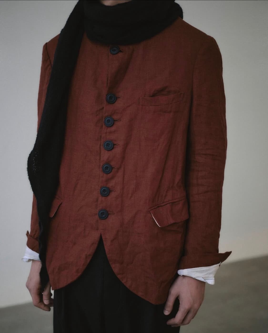 Hansol kim hand-dyed linen jacket 상품이미지2