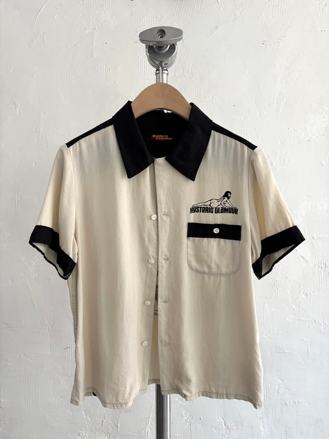 Hysteric Glamour 히스테릭글래머 투톤 볼링 셔츠 상품이미지5