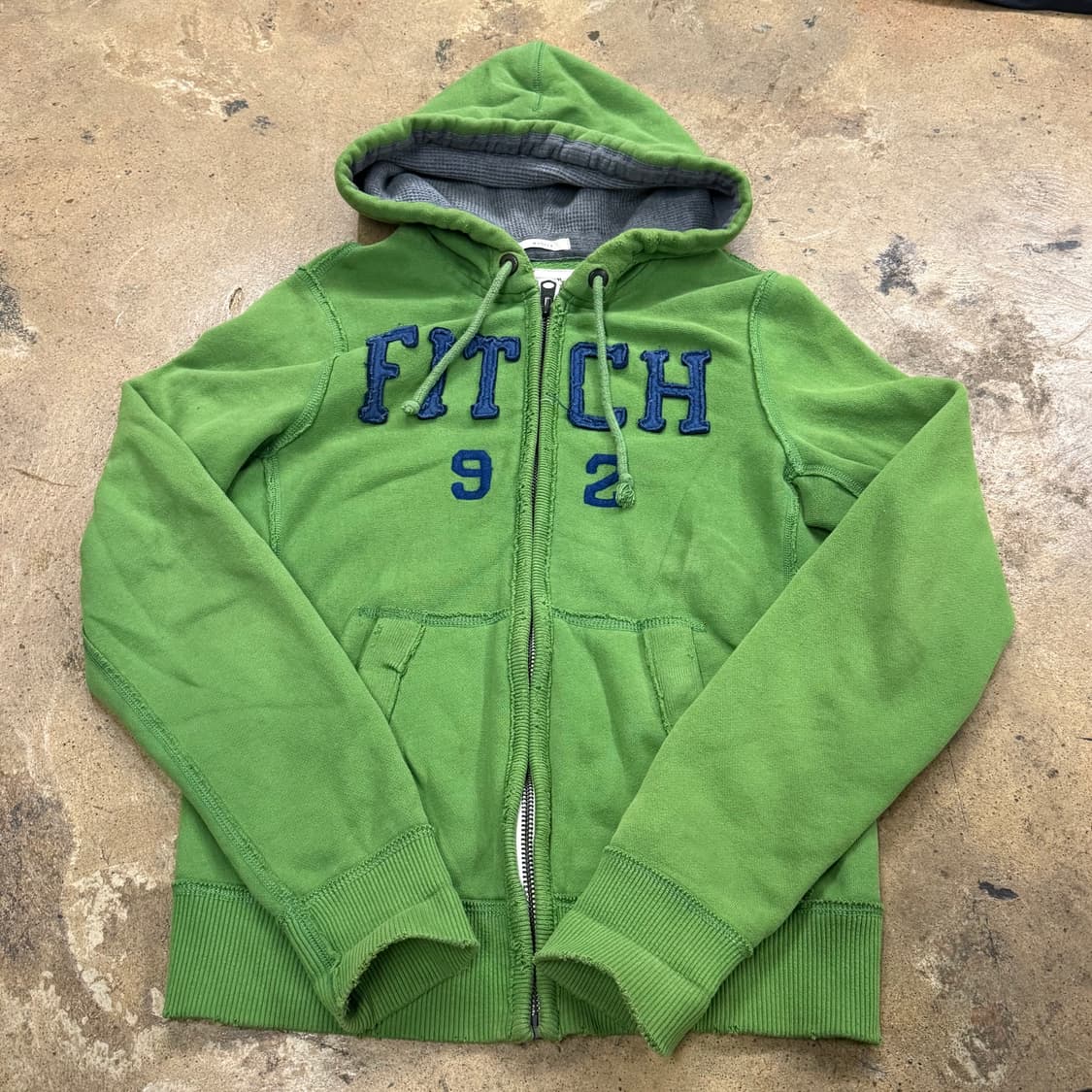 아베크롬비 말차 그린 후드집업 상품이미지2