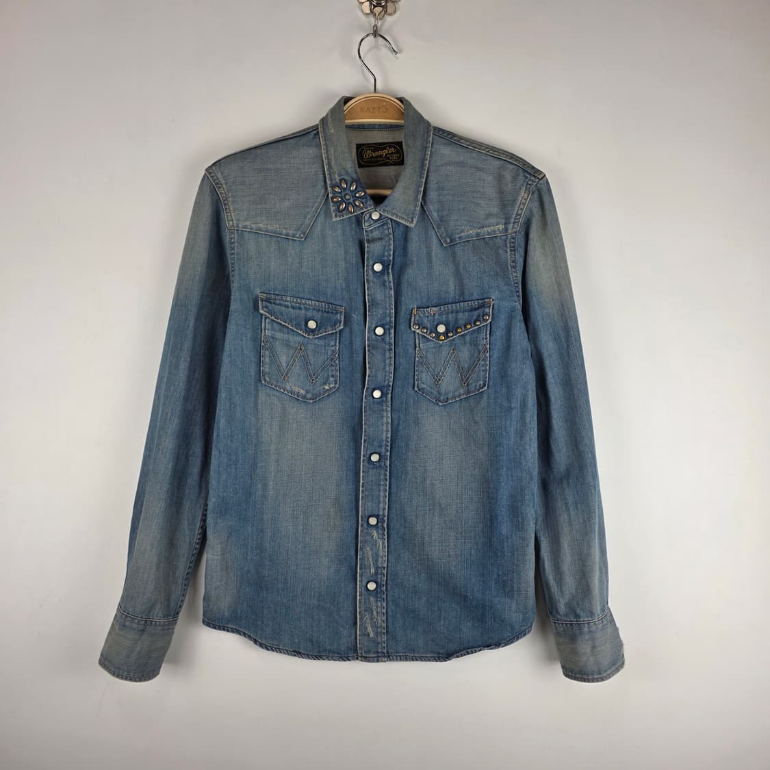 Wrangler 랭글러 웨스턴 데님남방 상품이미지1