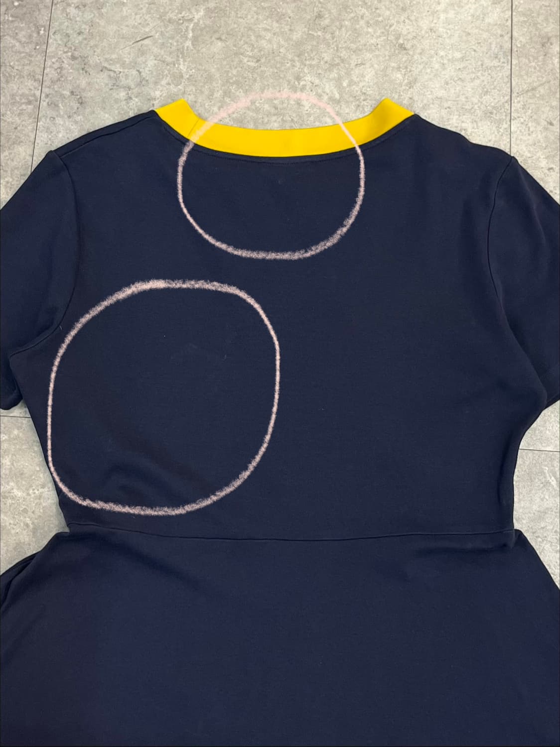 코스 저지 원피스 네이비 L #csz4060 상품이미지7