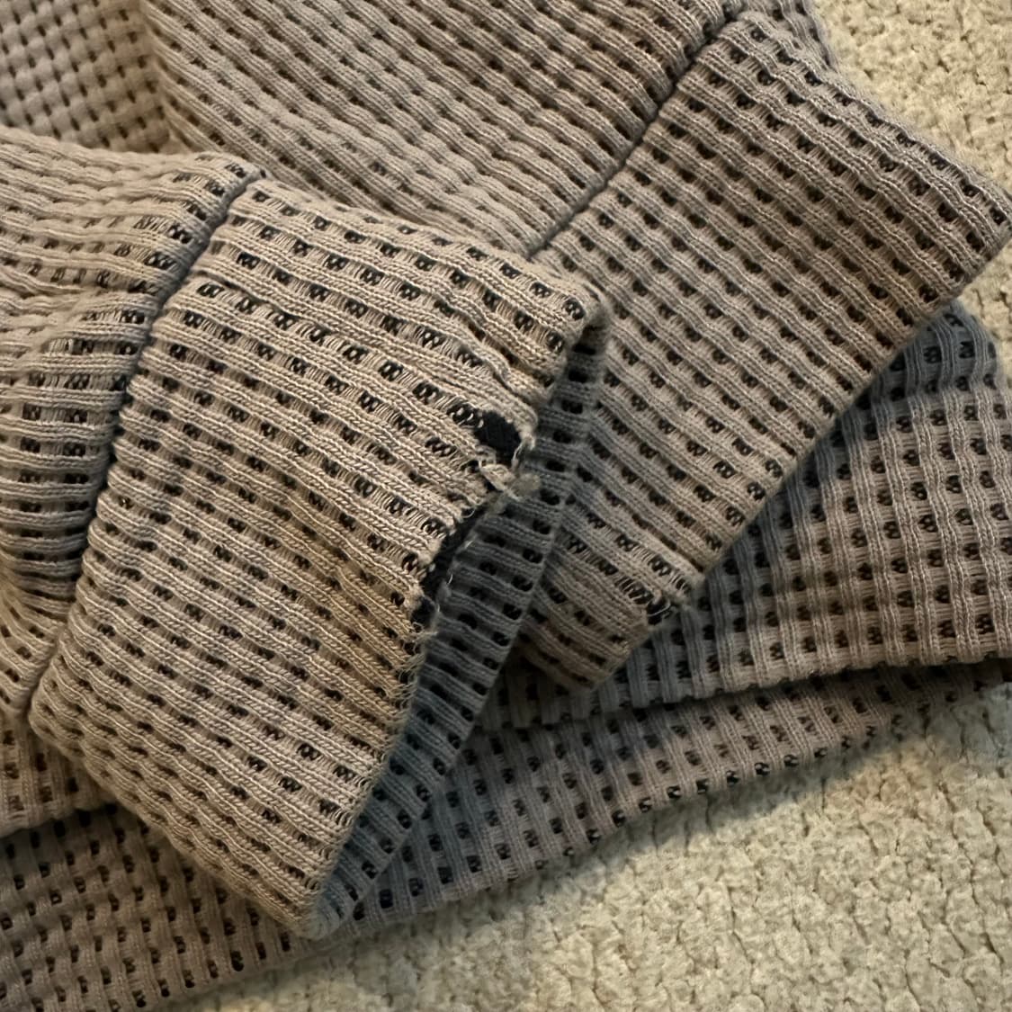 00s 아르마니 Armani Exchange 와플 코튼 집업 상품이미지9