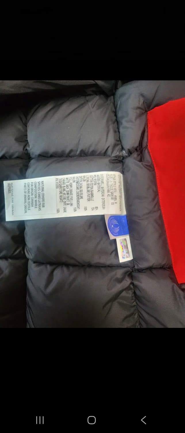 캐나다구스 익스페디션 패딩 xs 상품이미지6