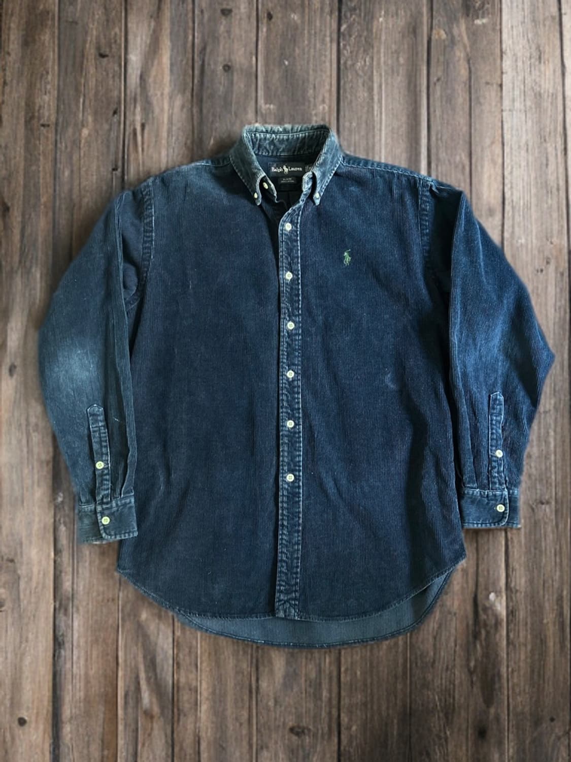 90s 폴로랄프로렌 코듀로이 버튼다운 셔츠 상품이미지1