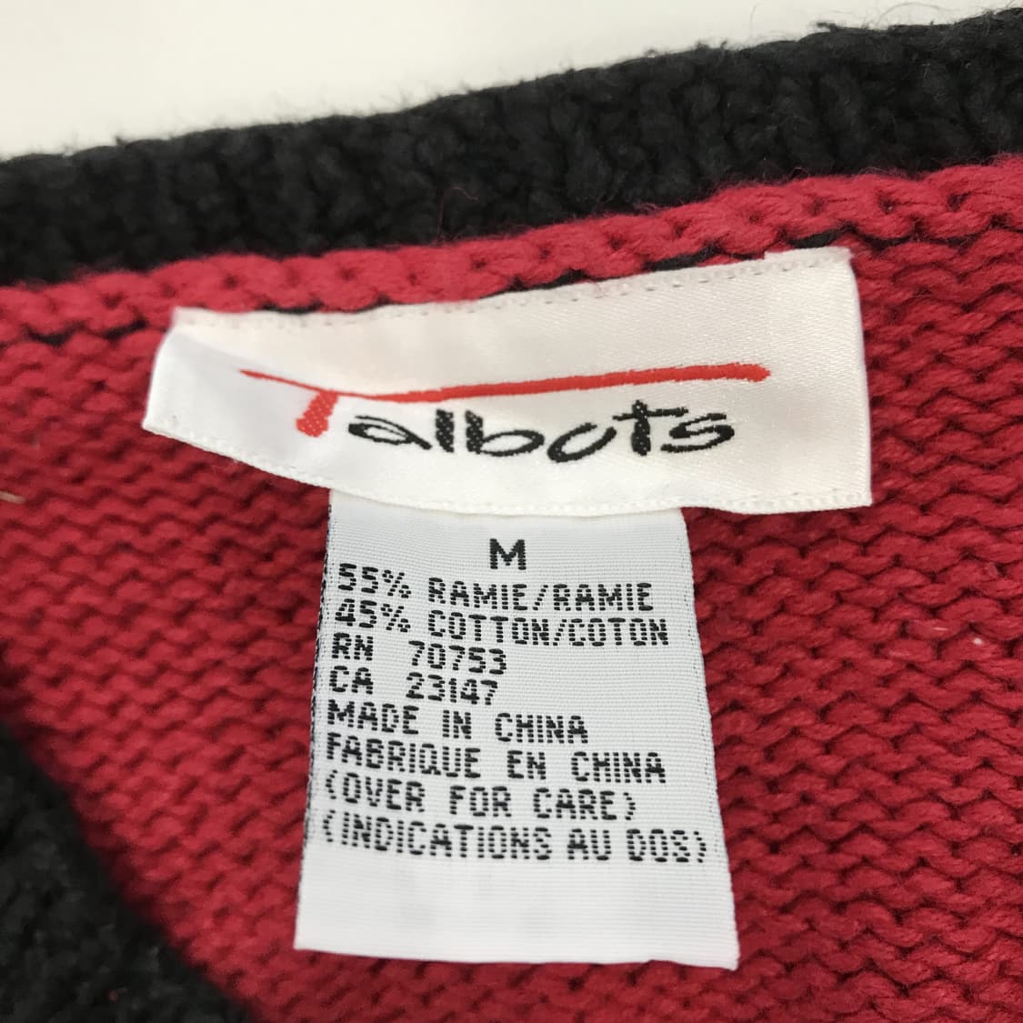 Talbots 탈보트 핸드메이드 니트조끼 [여성M] 상품이미지4