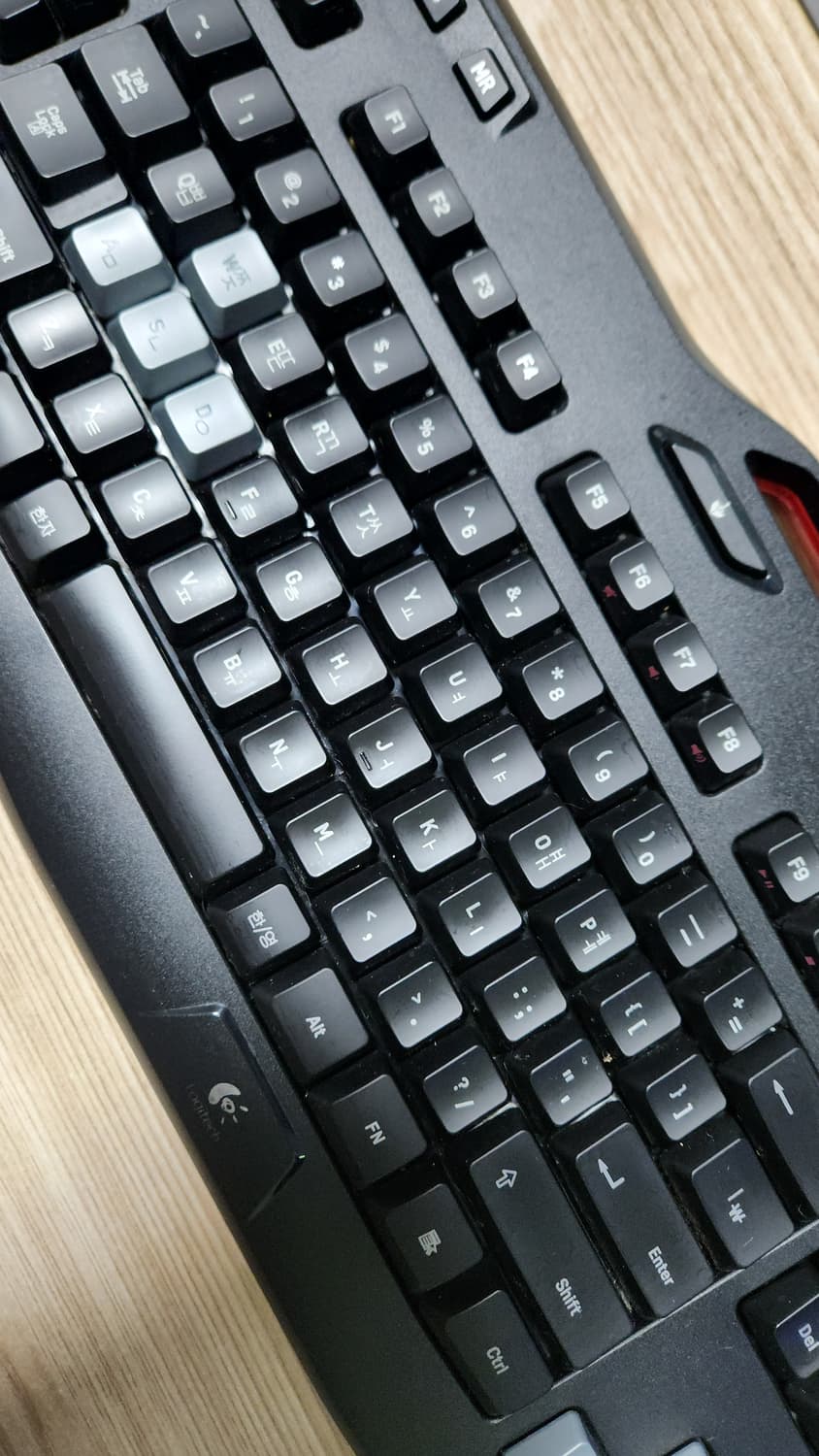 로지텍 G105 게이밍 멤브레인 키보드 급처 / 사무용 키보드 상품이미지6