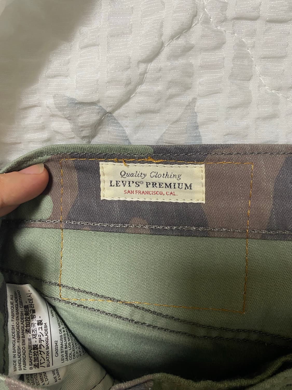 LEVIS 리바이스 하이볼 밀리터리 팬츠 28사이즈 상품이미지6