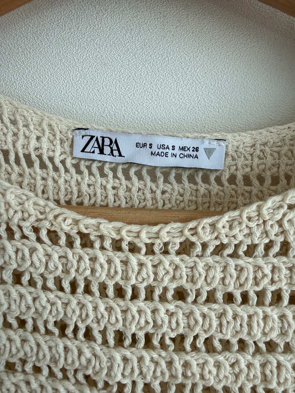 자라(ZARA) 코튼 크로쉐 슬리브리스 상품이미지5