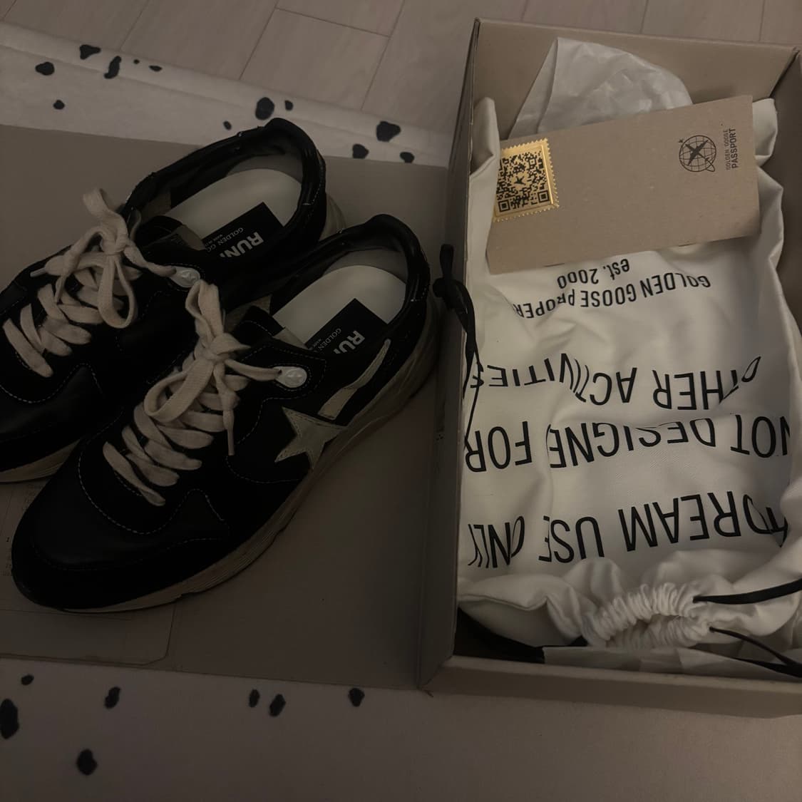 골든구스 화이트스타 러닝솔 (38) 상품이미지3