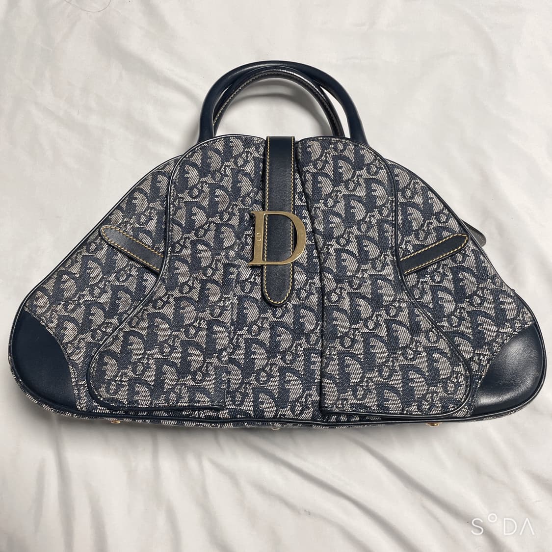 디올 트로터 오블리크 토트백 네이비 상품이미지1