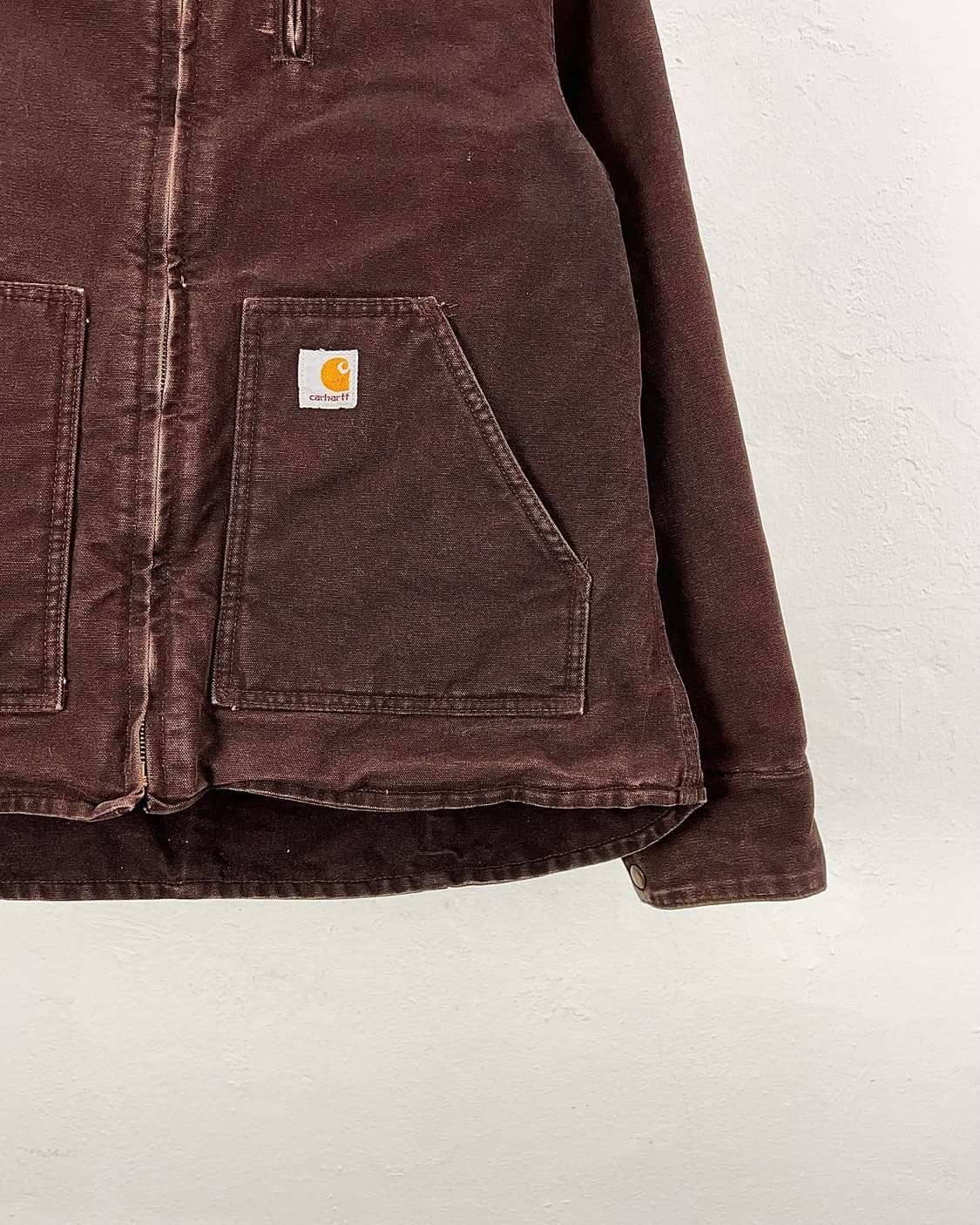 00s 칼하트 샌드 스톤 타임 트래블 셰르파 캐년 자켓 상품이미지6