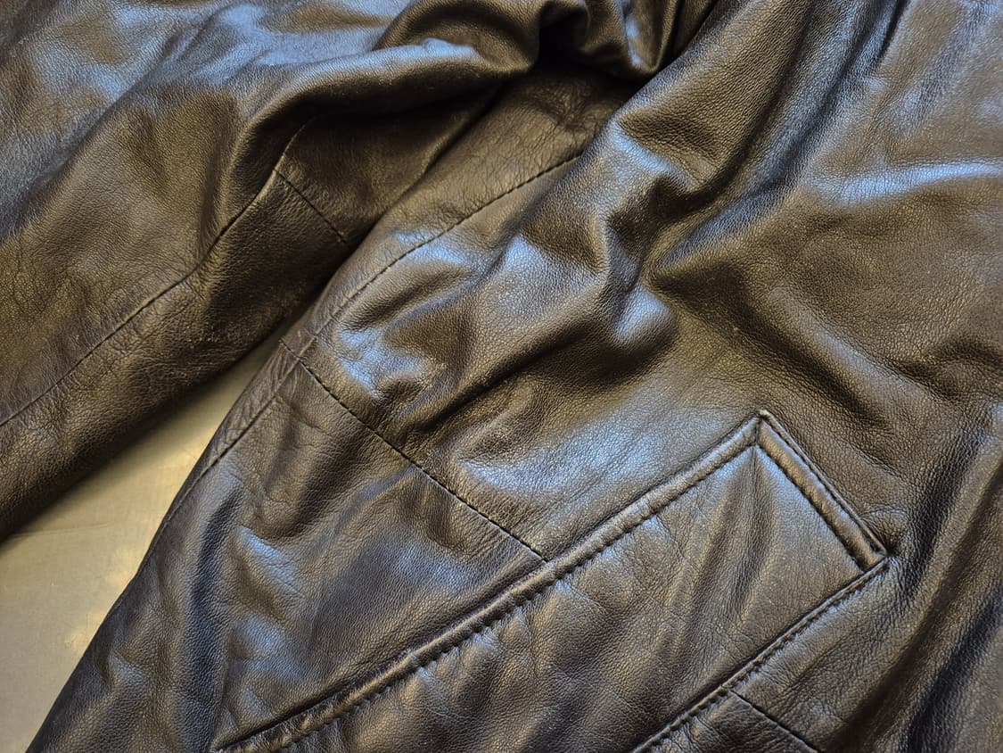 90s JANUDECER 양가죽 자켓 상품이미지7