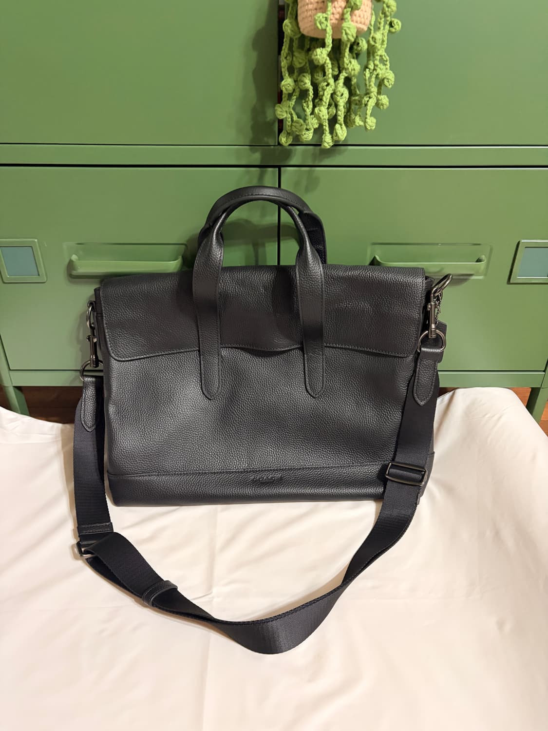 코치 가죽 브리프백 상품이미지1