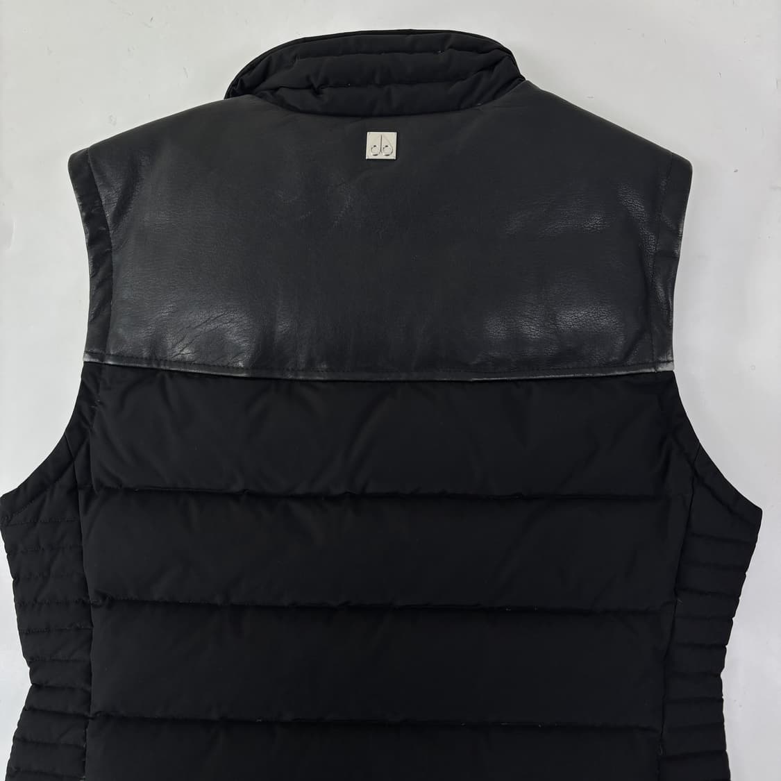 무스너클 레더 콤비 다운 베스트  상품이미지6