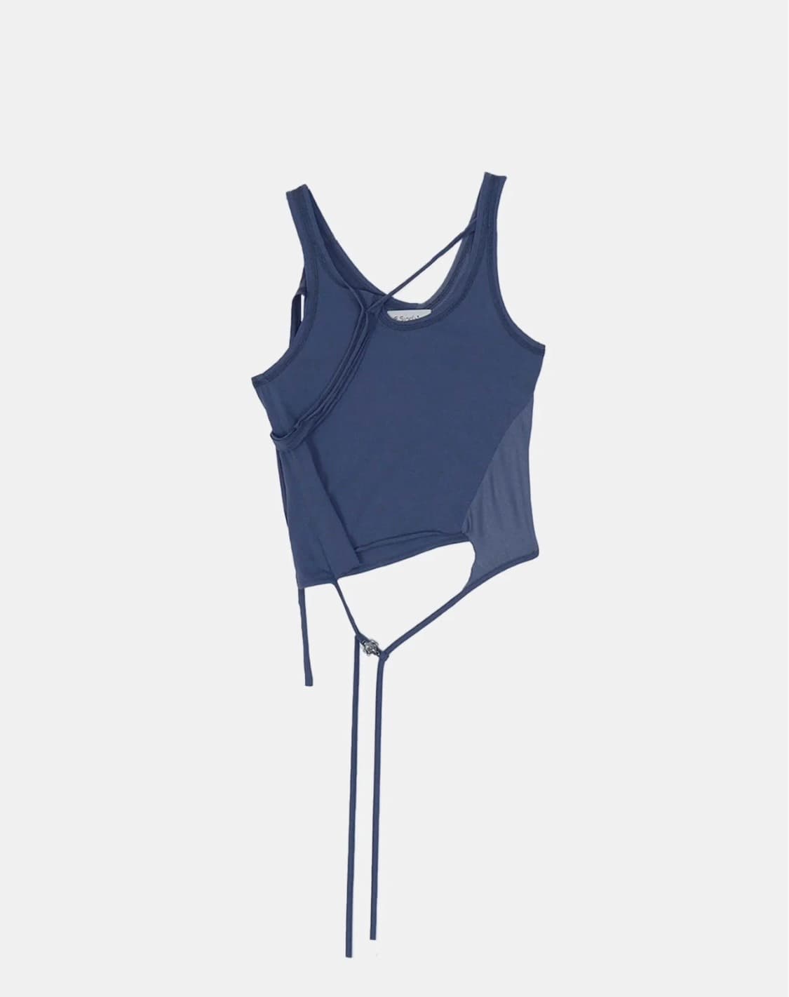 (AE Synctx) Trimmed Sleeveless Top 애쉬블루 상품이미지1