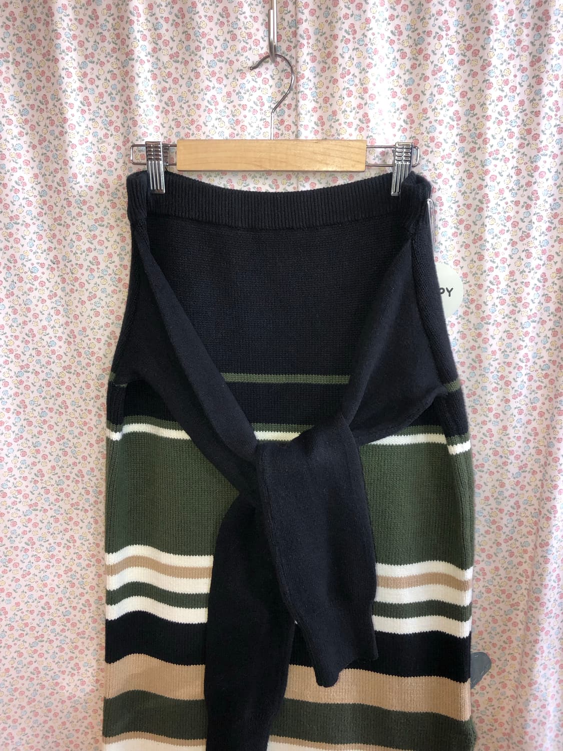 Knit stripe skirt 상품이미지3
