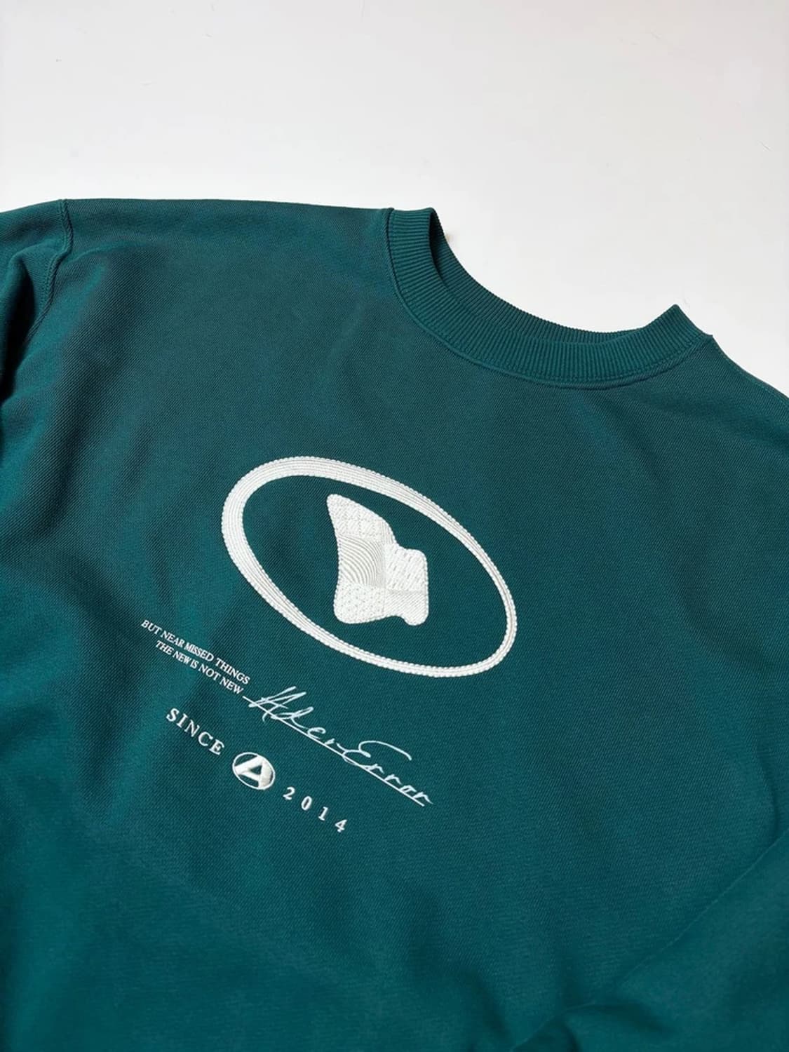 아더에러 25FW 에틱 로고 스웨트셔츠 PN9220 상품이미지3