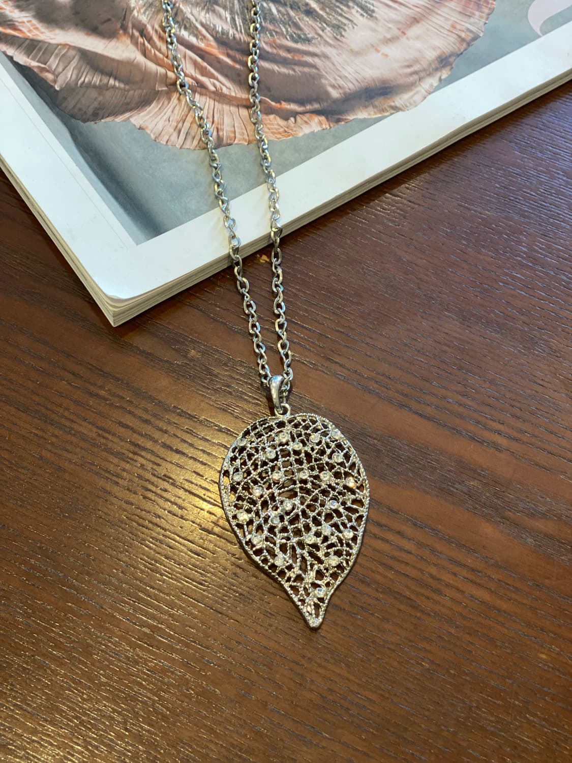 빈티지 잎사귀 리프 목걸이 상품이미지8