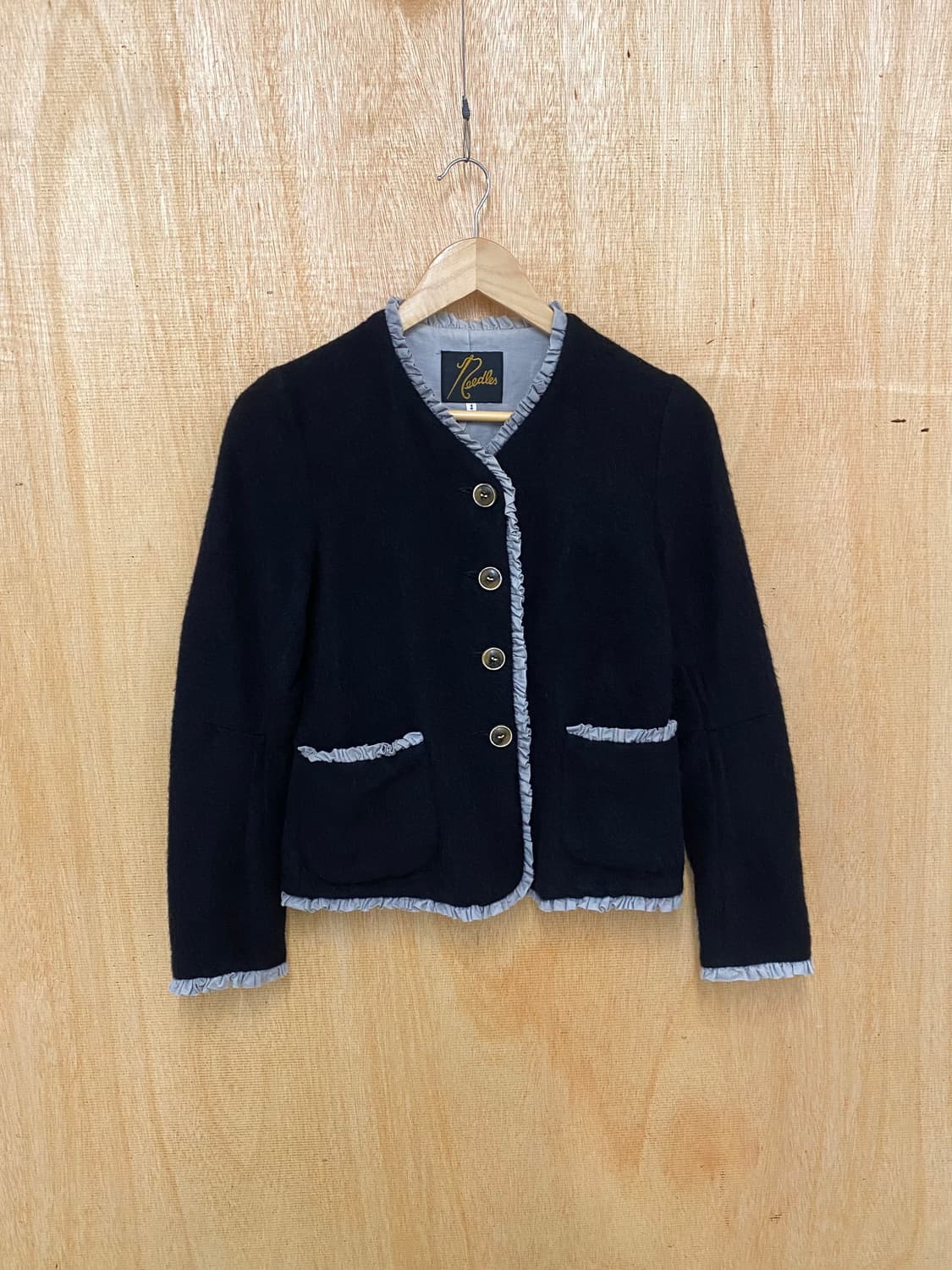 NEEDLES wool frill jacket 니들즈 울 프릴 자켓 상품이미지1