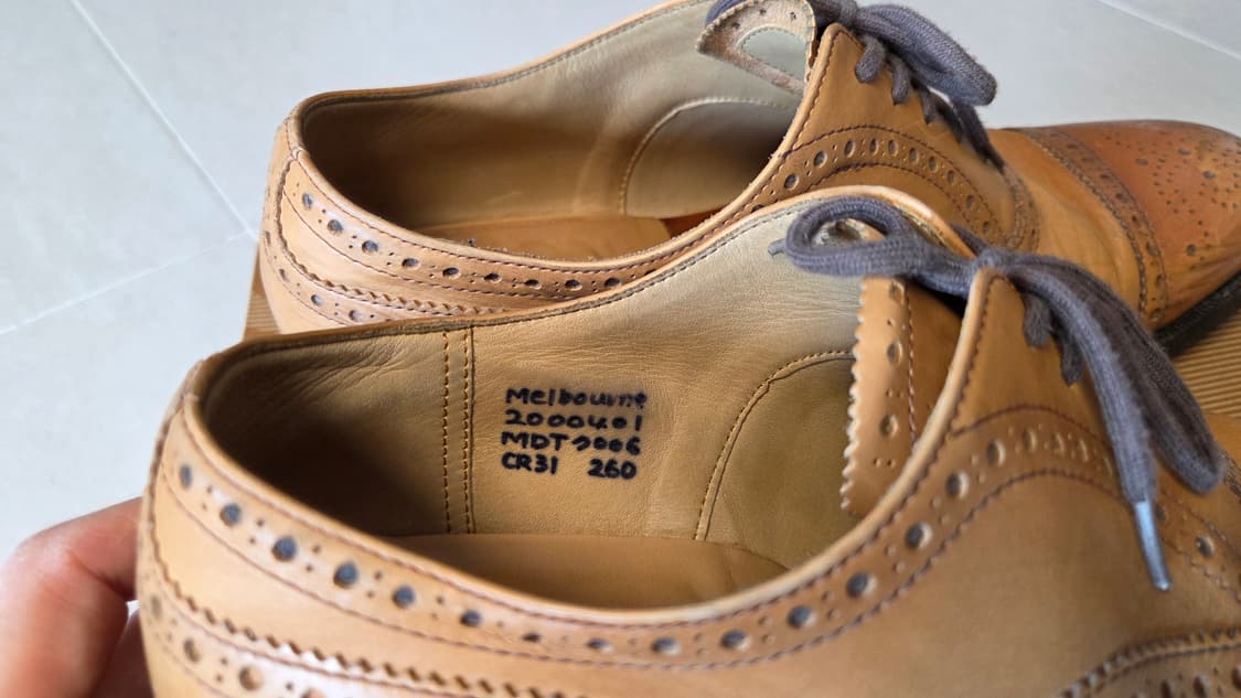 헤리티지 리갈 7006번 멜버른 윙팁 구두  상품이미지6