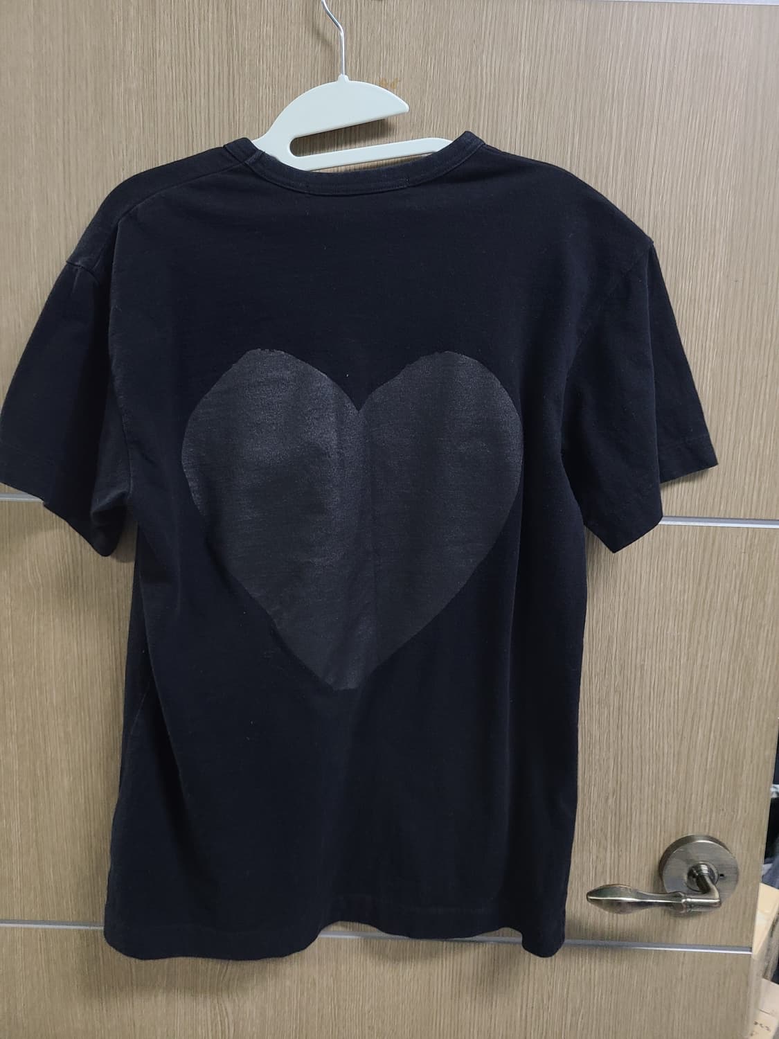 꼼데가르송 블랙 반팔티 상품이미지4