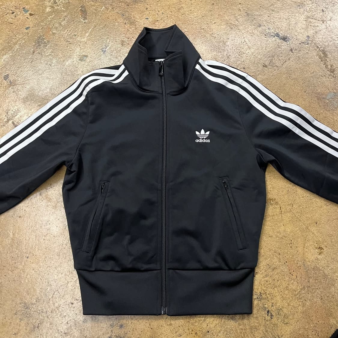[정품/S] 아디다스 블랙 삼선 트랙탑 져지 b10 상품이미지3