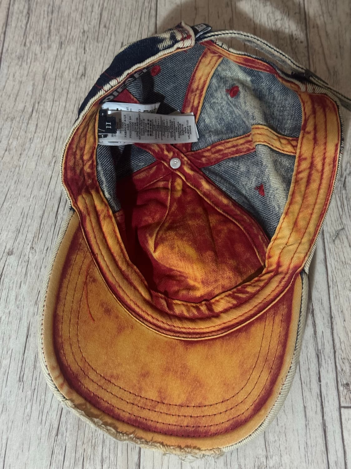 디젤 C-세이몬 트리티드 데님 볼캡 (02) 상품이미지2