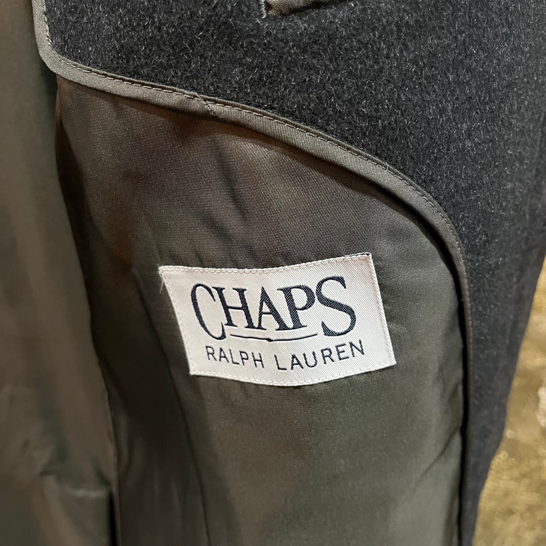 챕스 랄프로렌 캐시미어 울 코트 상품이미지5