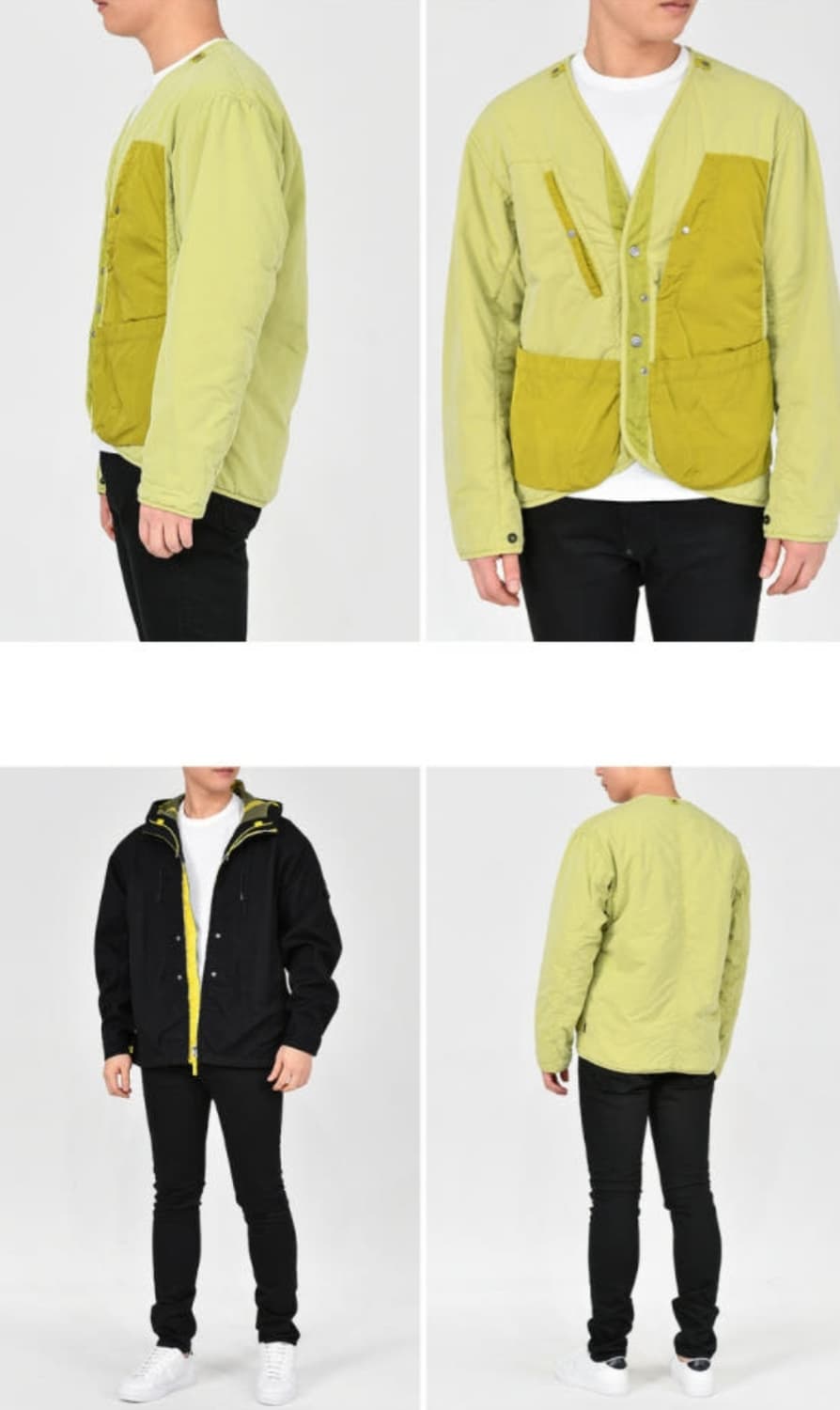 스톤아일랜드 쉐도우프로젝트 다이애그널 패딩자켓 상품이미지1