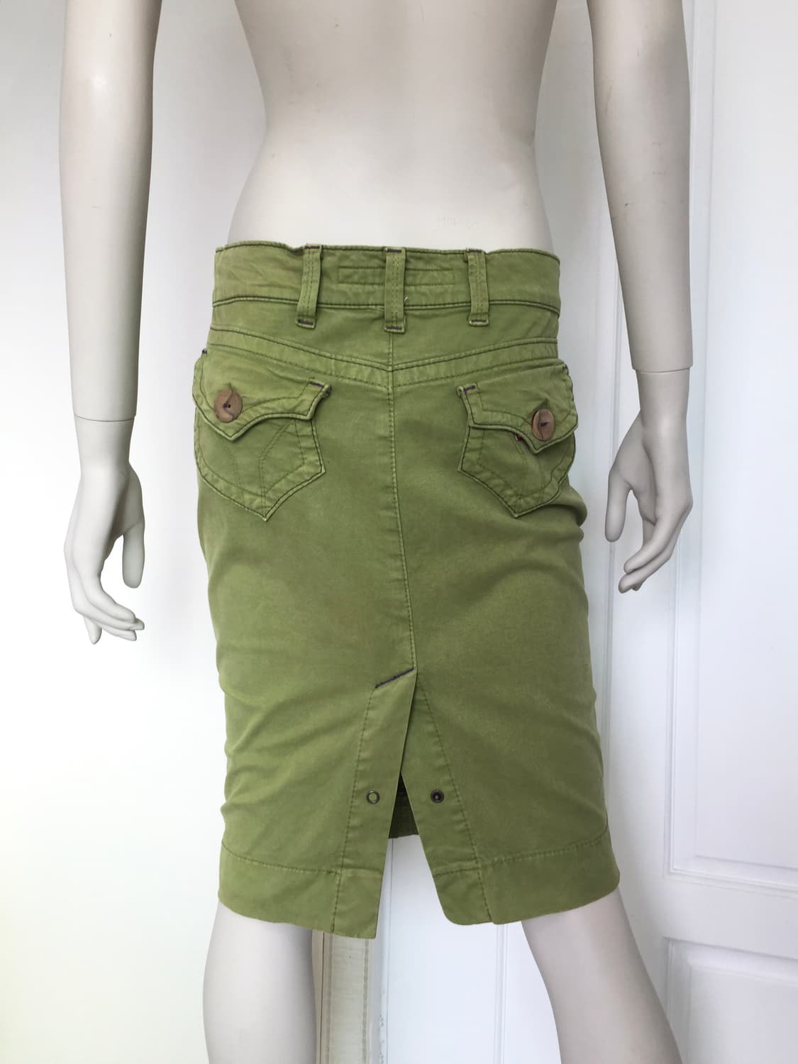 Italy Miss-Sixty60 Vintage Green Skirt 상품이미지5