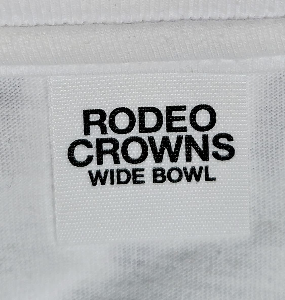 [FREE] 로데오 크라운즈 와이드 보울 백로고 패치 빈티지 티셔츠 상품이미지4