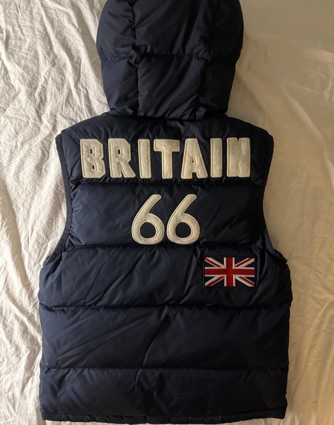 폴로 빅포니 브리튼 조끼 패딩 S 네이비 상품이미지1