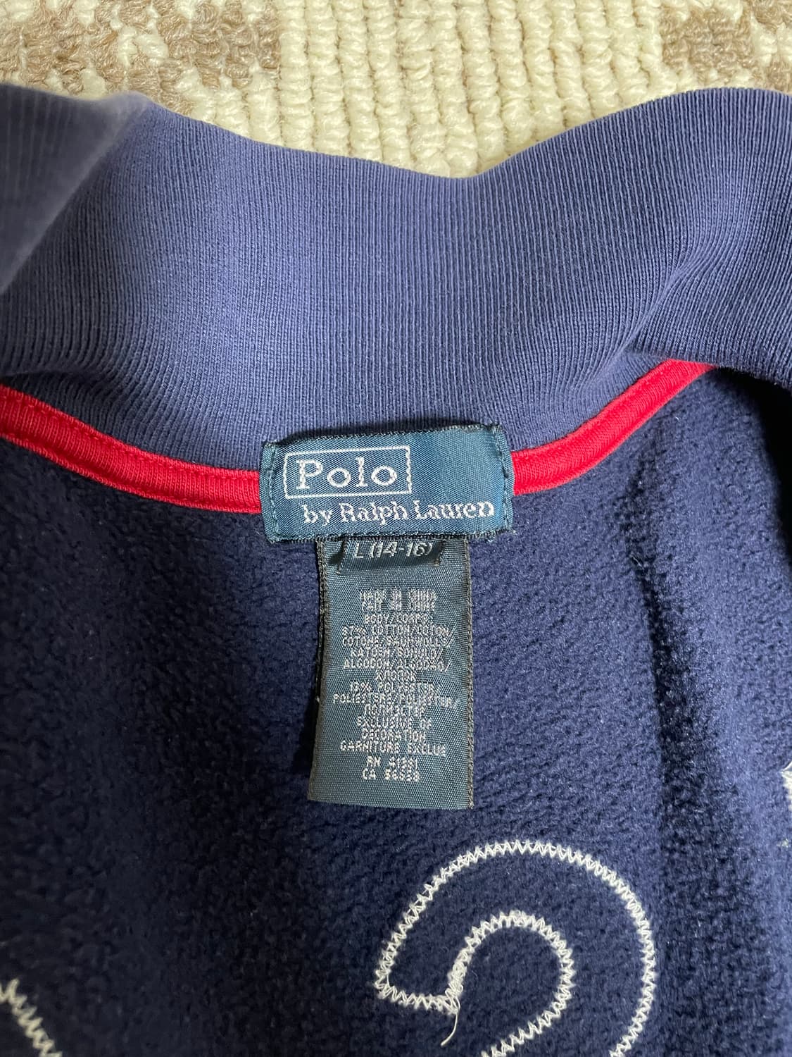 폴로 랄프로렌 빅포니 성조기 집업 상품이미지3