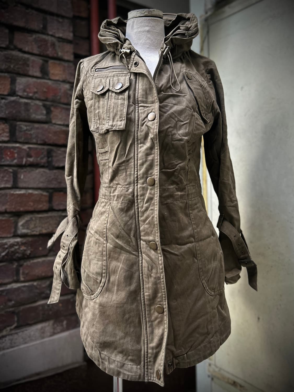 rare design 2000s Jpn vtg 그런지 멀티포켓 야상자켓 상품이미지1