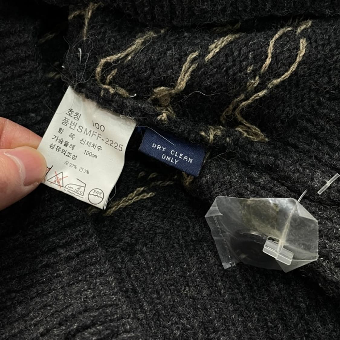 100 폴로 핸드메이드 숄카라 니트  상품이미지4