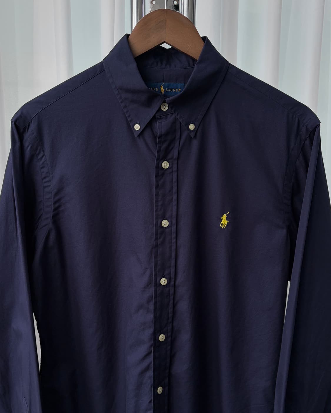 [M]폴로 랄프로렌 클래식 포플린 셔츠 navy 상품이미지5