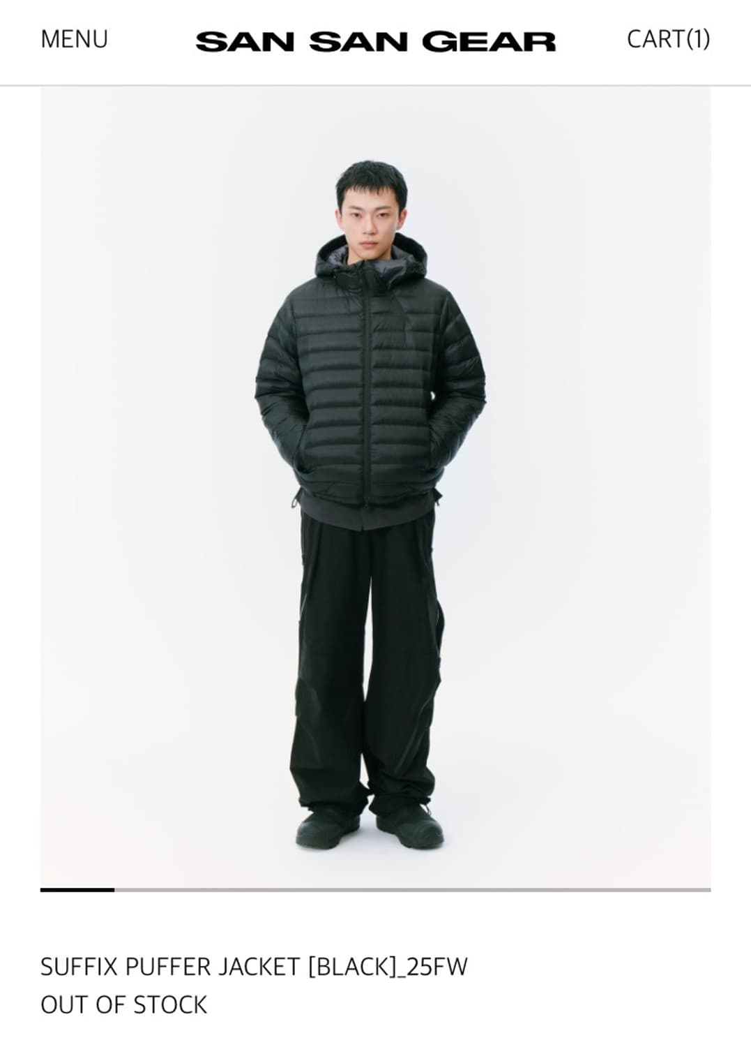 산산기어 서픽스 25FW 사이즈[3] 상품이미지1