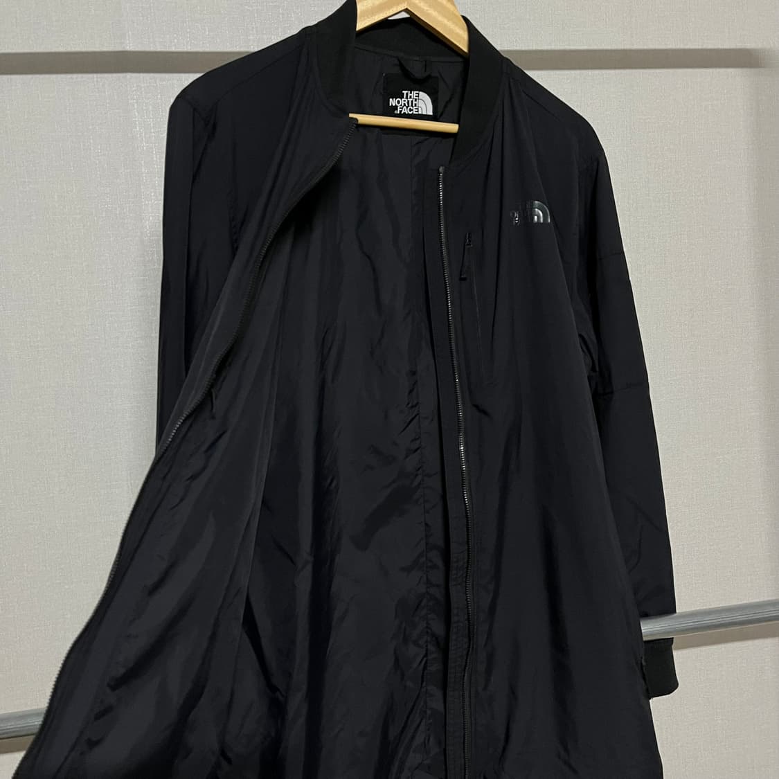 노스페이스 블랙 롱 바람막이 95 상품이미지8