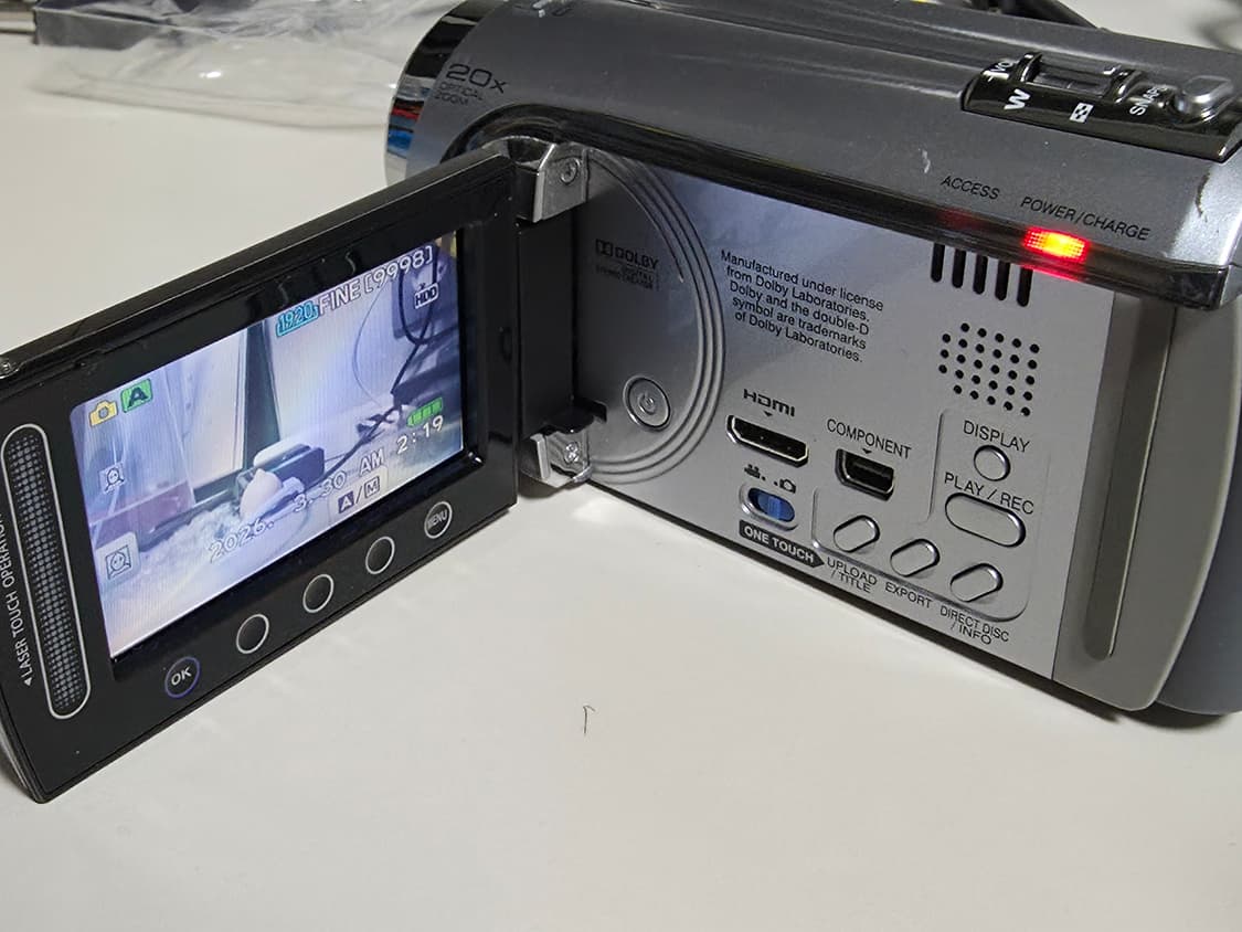 JVC 에버리오 GZ-HD300 빈티지 디지털캠코더 상품이미지7