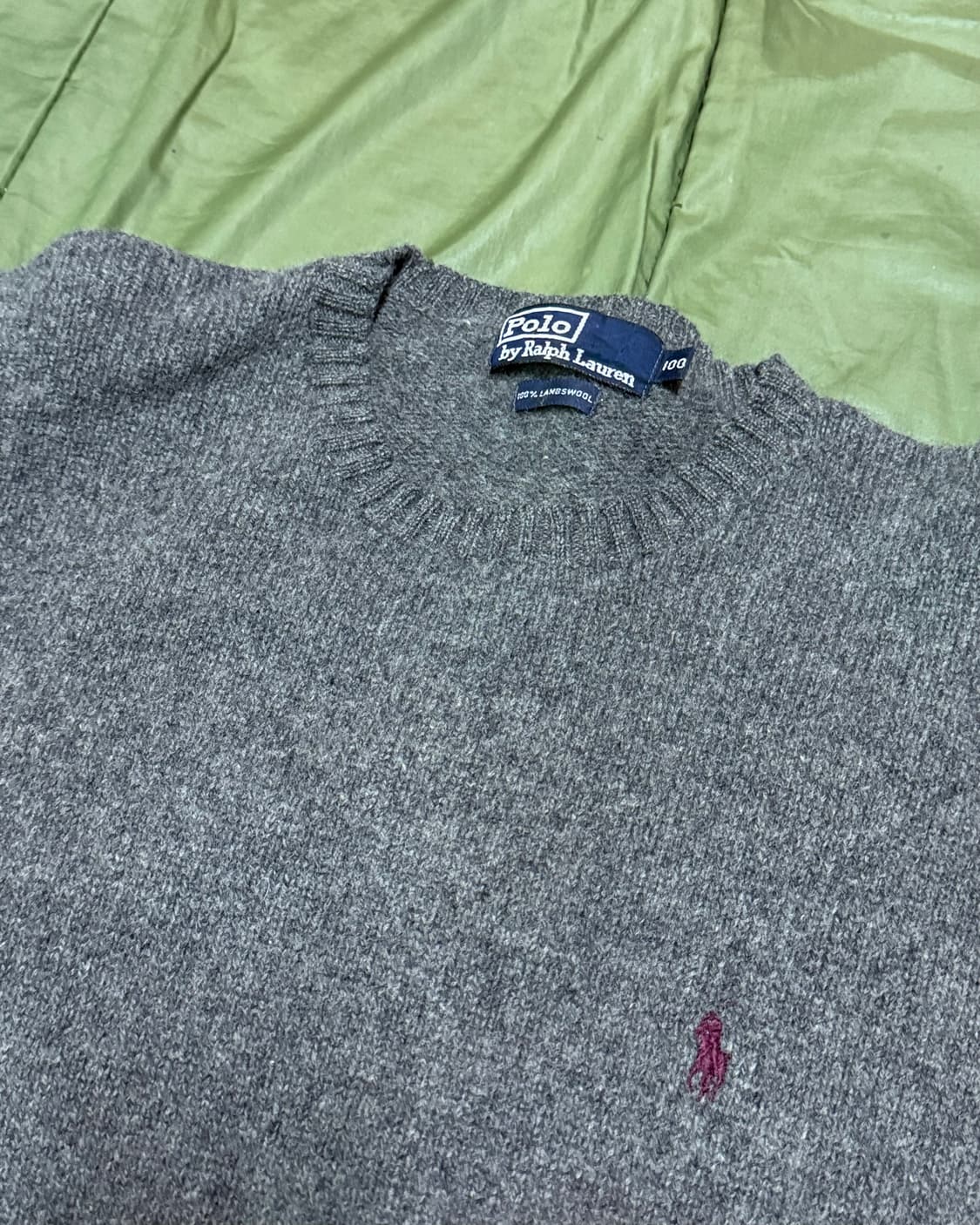 90's 폴로 랄프로렌 램스울 니트 100 상품이미지2