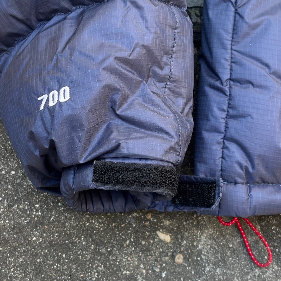 노스페이스 700 눕시 패딩 네이비 써밋 90 상품이미지5