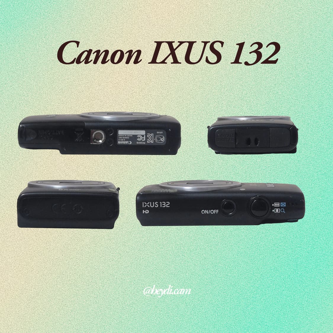 (강민경 아이브 리즈 은채) 캐논 ixus70(SD1000, IXY10) 상품이미지3