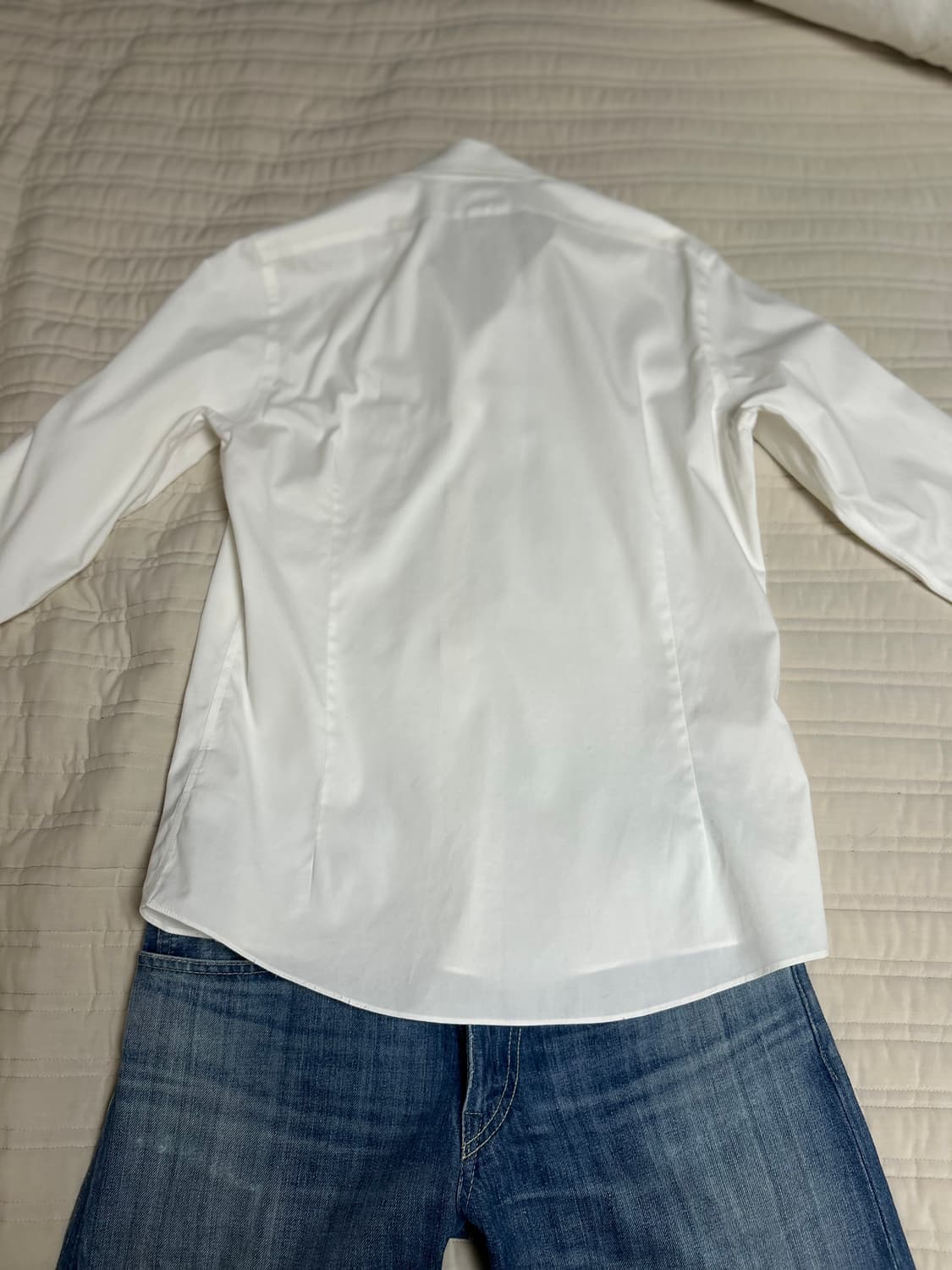 브룩스브라더스 화이트 셔츠 밀라노핏 15-32 상품이미지8