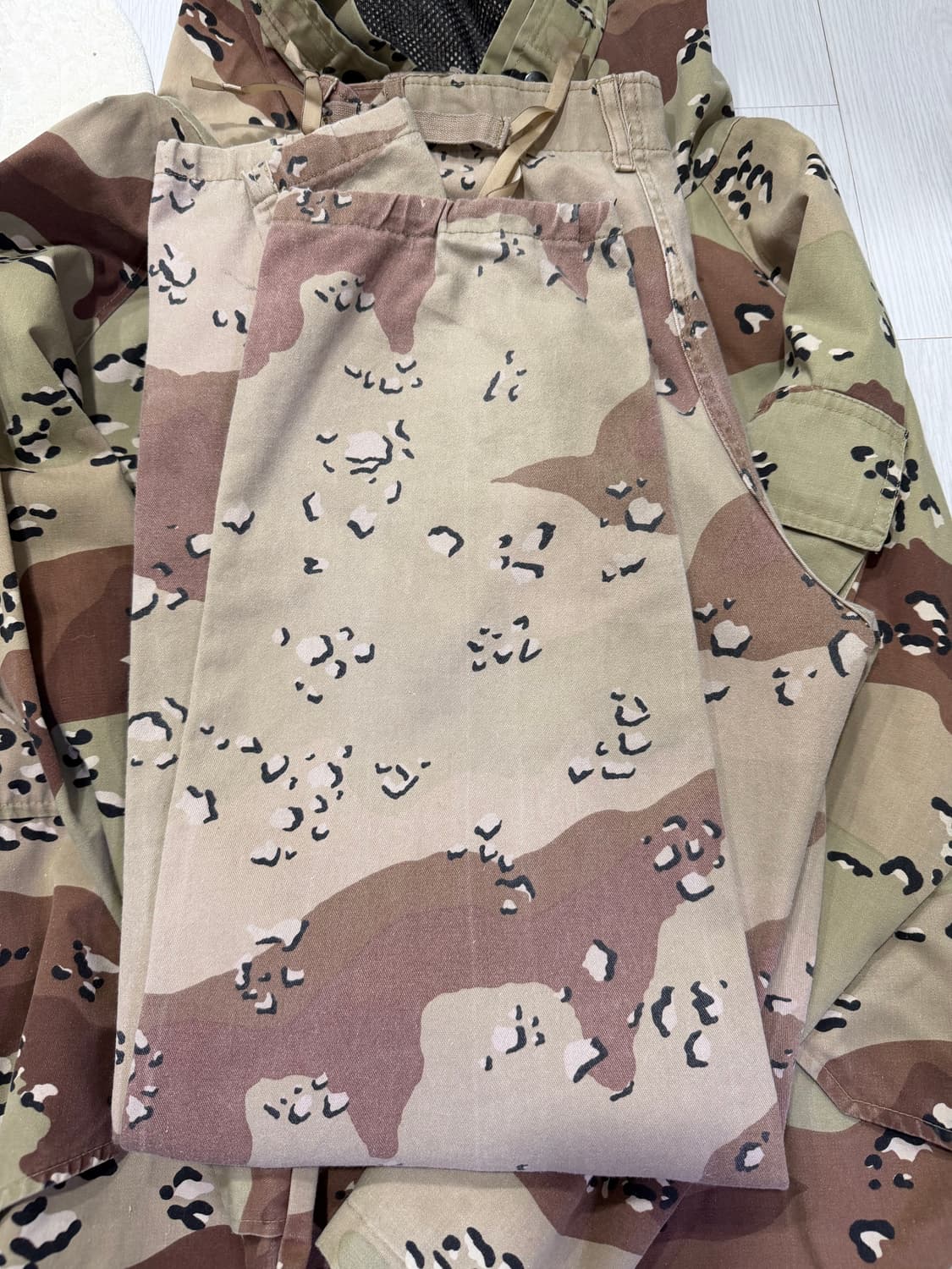 밀리터리 자켓 바지 세트 상품이미지2