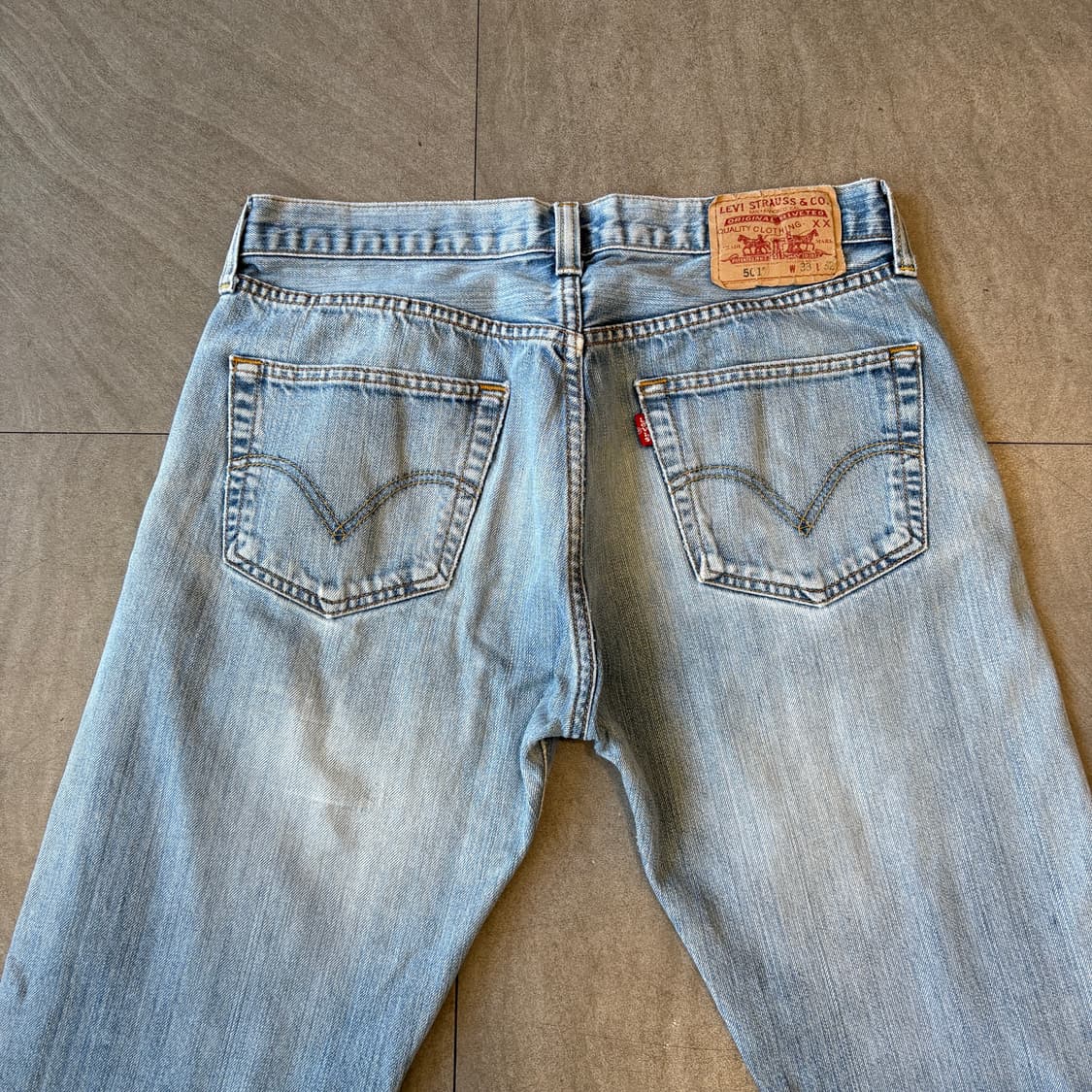 리바이스 정품 501 데님 팬츠 바지 상품이미지7