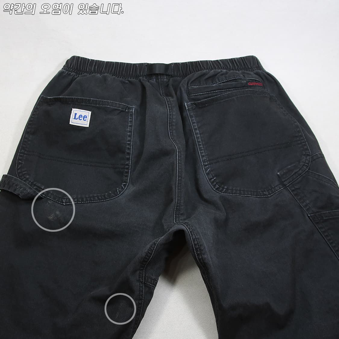 (착용컷) GRAMICCI x Lee 유틸리티 카펜터 팬츠 (남성용 M) 상품이미지8