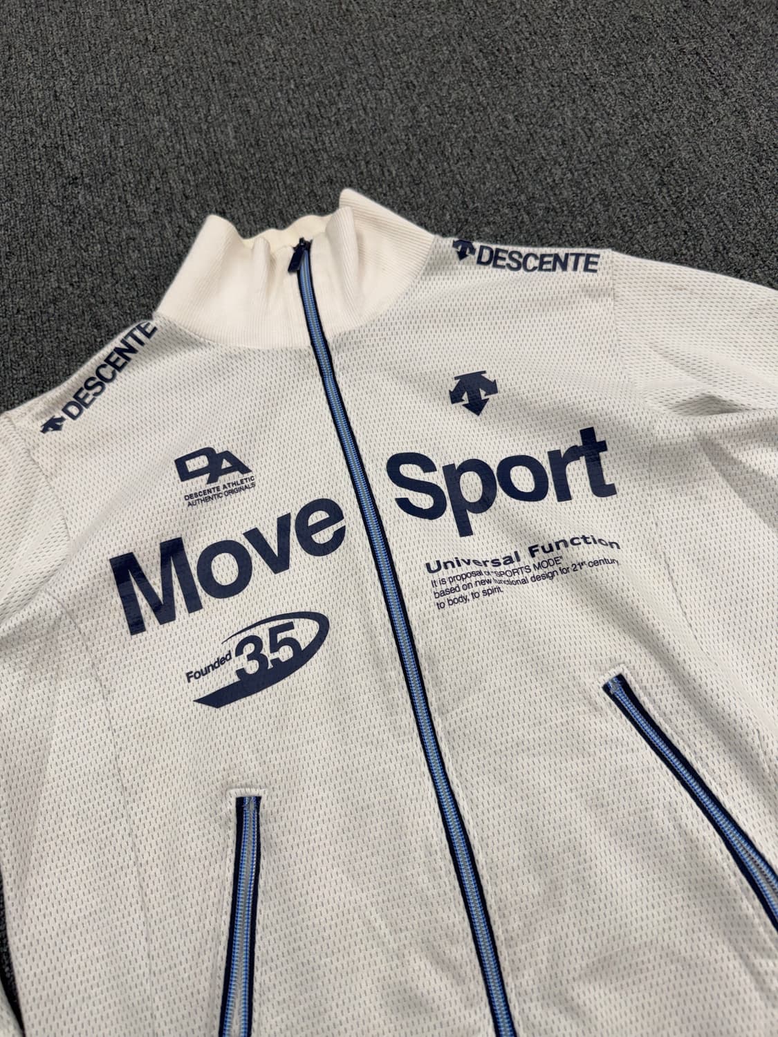 95)데상트 빈티지 Move Sport 져지 집업 자켓 상품이미지2