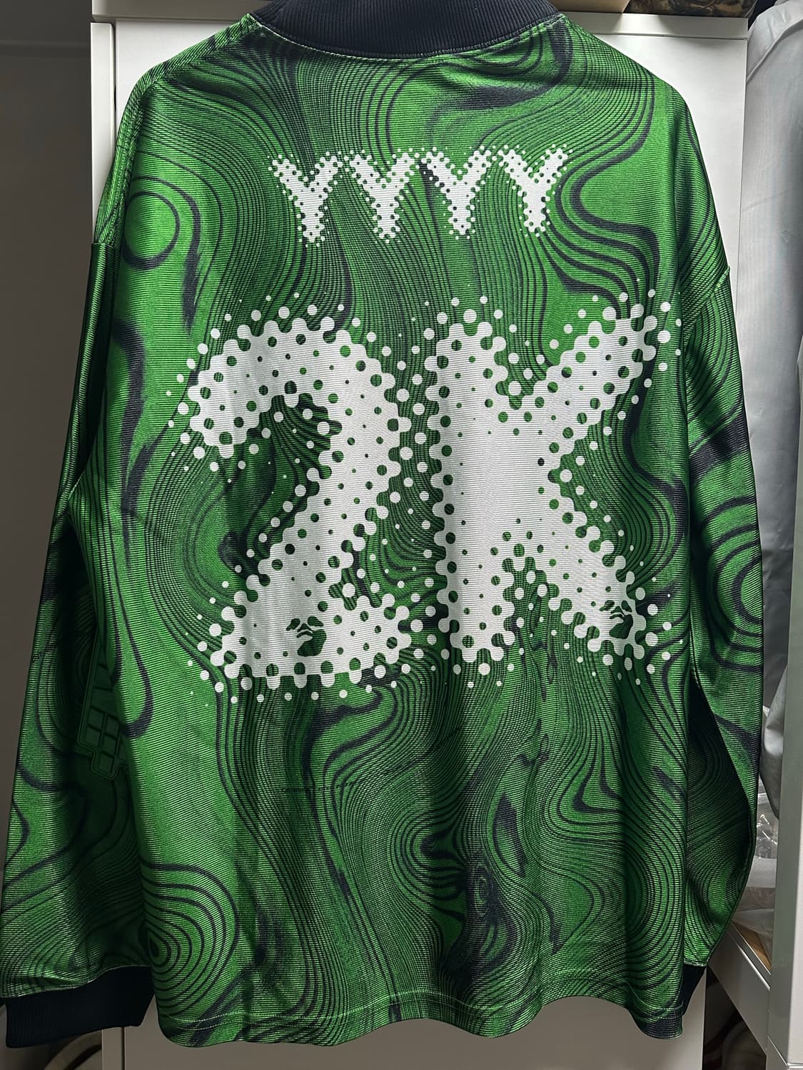 [XL]나이키 X 오프화이트 저지 긴팔 / 그린 상품이미지4