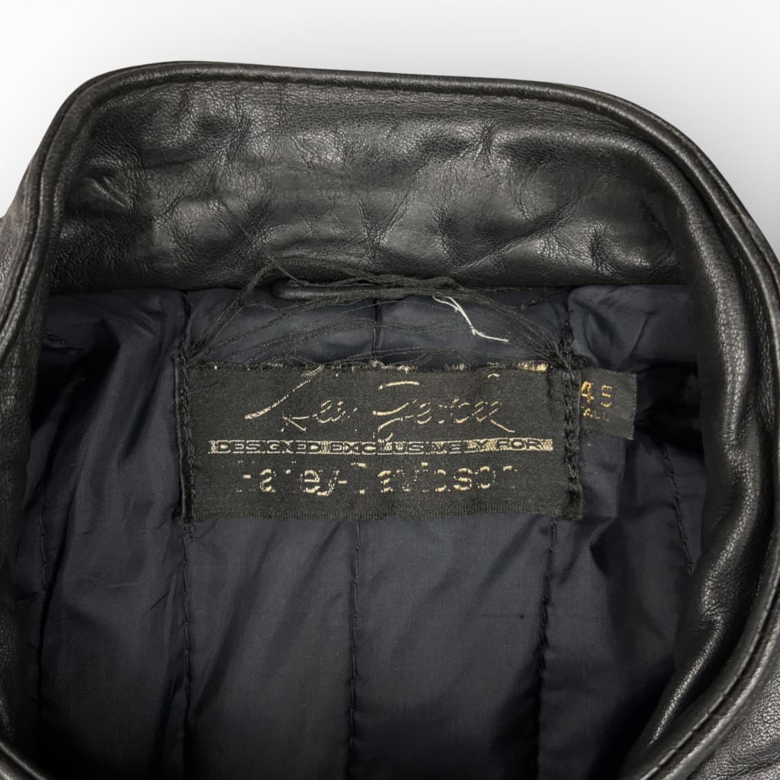 80's 할리 데이비슨 x 하인 게릭 레더 모터사이클 자켓 상품이미지10