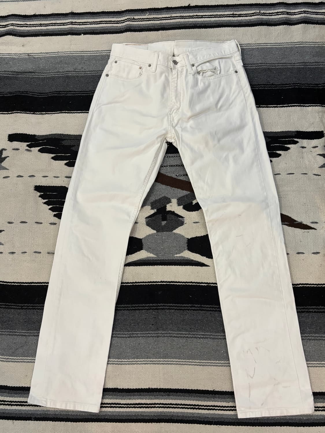 리바이스 513 스트레이트핏 화이트 상품이미지6